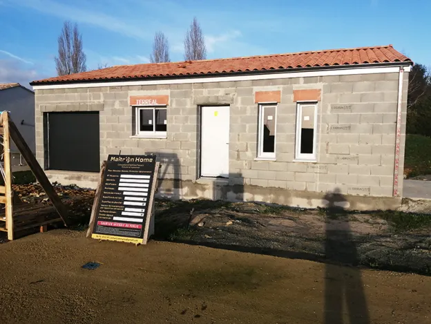 Construction maison individuelle à Sainte Néomaye Maîtr'On Home Conception et Maîtrise d'oeuvre